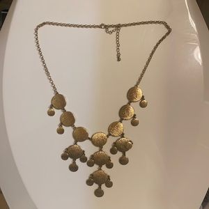 J.Crew Gold Statement Necklace